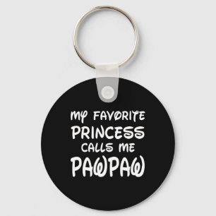 Chaveiro A Princesa Favorita Me Chama Dia de os pais Pawpaw