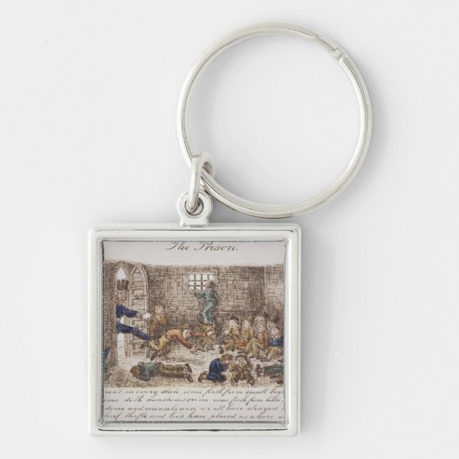 Chaveiro A prisão, 1858 (gravura colorida) (Frente)