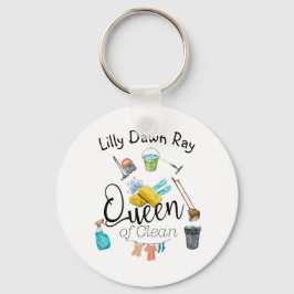 Chaveiro A Rainha do Limpo