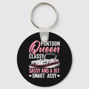 Chaveiro A Rainha Do Pontoon Cly Sy E Um Pouco Inteligente