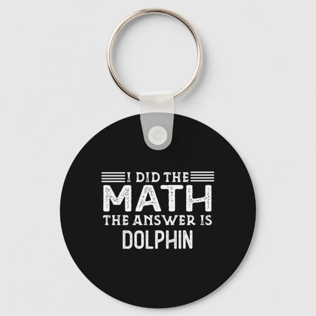 Chaveiro A Resposta É Golfinho Professor De Matemática Engr (Frente)
