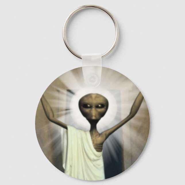 Chaveiro A Ressurreição De Jesus Alienígena (Frente)