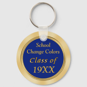 Chaveiro A Reunião de Classe Azul e Dourada favorece sua CO