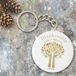 Chaveiro A Reunião Familiar Levanta A Árvore E Deixa-A Pers