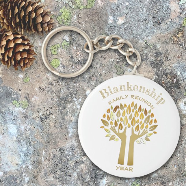 Chaveiro A Reunião Familiar Levanta A Árvore E Deixa-A Pers (Criador carregado)