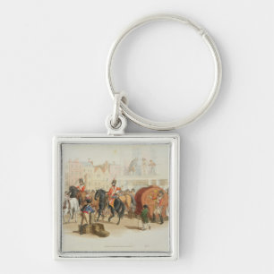 Chaveiro A roda de lotaria, gravada pelo artista, 1805 (a