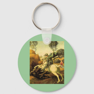 Chaveiro A "Rua George e o Dragão" de Raphael (cerca de 150