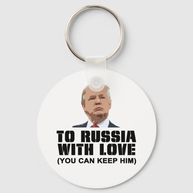 Chaveiro À Rússia com amor (Frente)