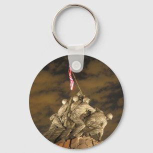 Chaveiro A segunda guerra mundial Iwo Jima Arlington