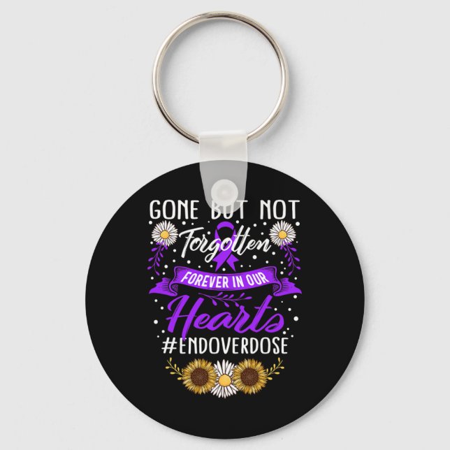 Chaveiro A Sensibilização Para A Sobredosagem De Medicament (Frente)