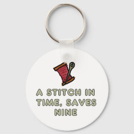 Chaveiro A Stitch In Time