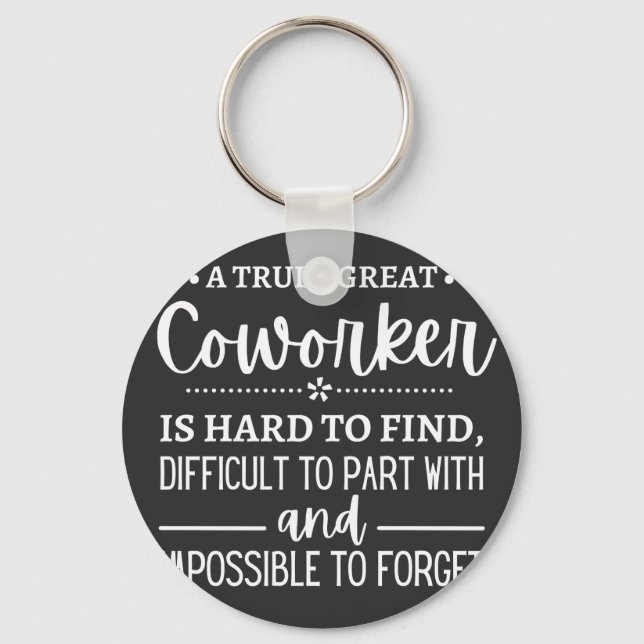Chaveiro A Truly Great Coworker (Frente)