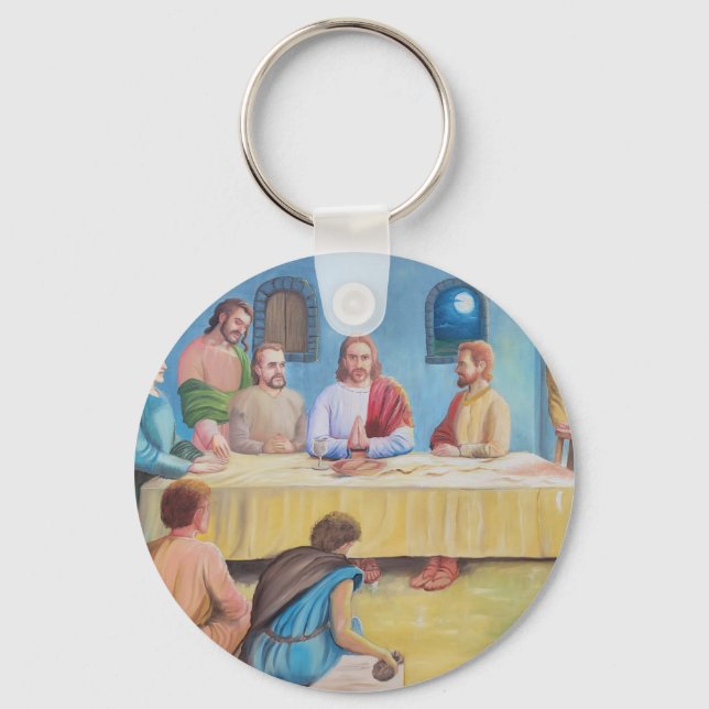 Chaveiro A Última Ceia: Jesus e os Discípulos (Frente)