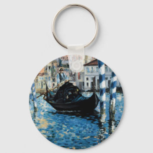Chaveiro À Venise - Edouard Manet do canal grande do Le