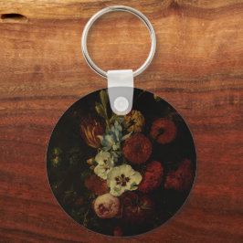 Chaveiro A vida com flores