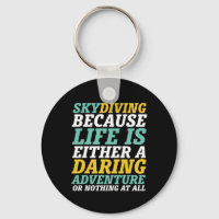 A Vida De Skydiving Inspiracional É Uma Aventura A