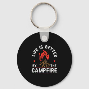 Chaveiro A vida dos homens é melhor com o camping ao redor