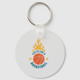 Chaveiro A Vida É Como Um Basquete