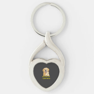 Chaveiro A Vida é Melhor Com um Golden Retriever - Amante d