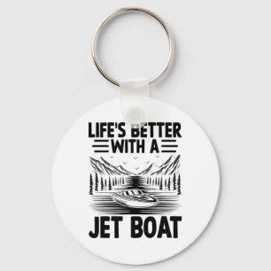 Chaveiro A vida é melhor com um jetboat