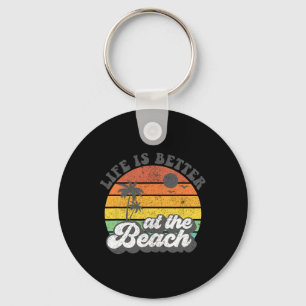 Chaveiro A Vida É Melhor Nas Férias Do Verão Na Praia