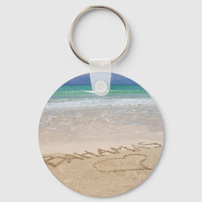 Chaveiro A vida é uma praia (Frente)