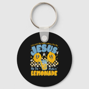 Chaveiro A Vida Me Deu Alguns Limões Mas Meu Jesus Ele Está