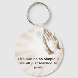Chaveiro A vida pode ser tão simples se nós todo o
