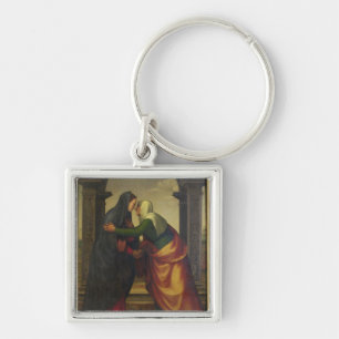 Chaveiro A visitação de St. Elizabeth à Virgem Maria