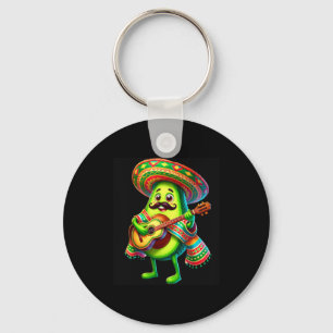 Chaveiro Abacate Sombrero Guitarra Cinco De Maio Meninos Cr