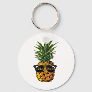 Chaveiro Abacaxi Pulga Camisa Aloha Praias Havaí H
