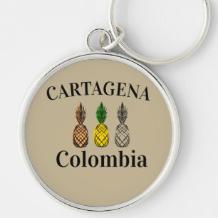 Chaveiro Abacaxis Cartagena Colombia
