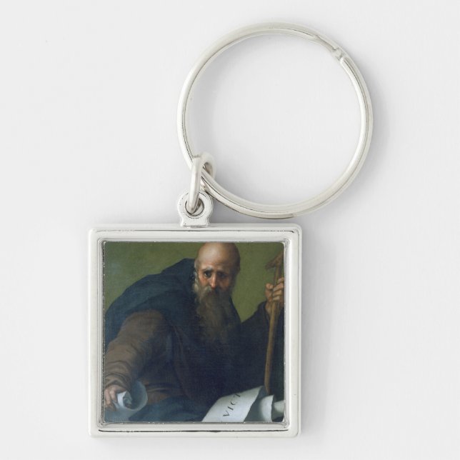 Chaveiro Abade de St Anthony (c.251-356) c.1518-19 (óleo no (Frente)