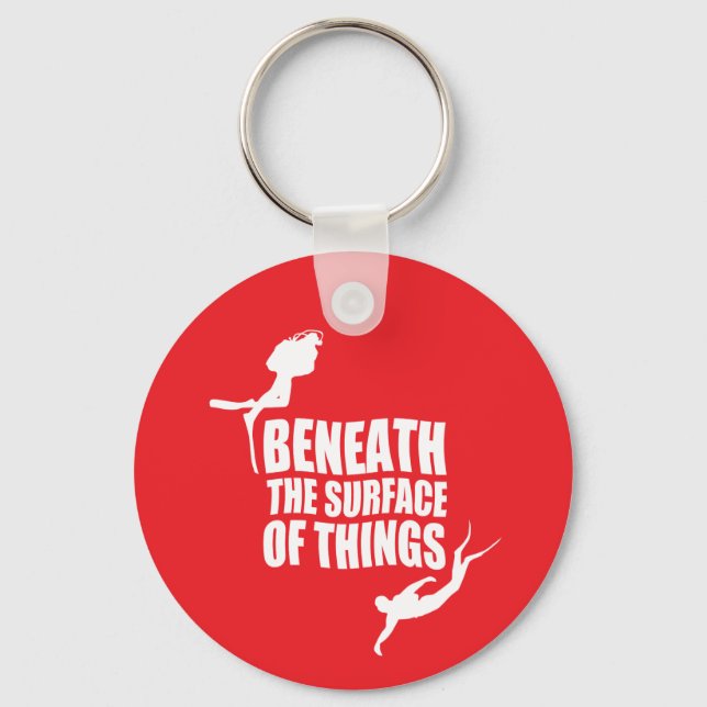 Chaveiro Abaixo Da Superfície | Cotação Divisória Scuba (Frente)