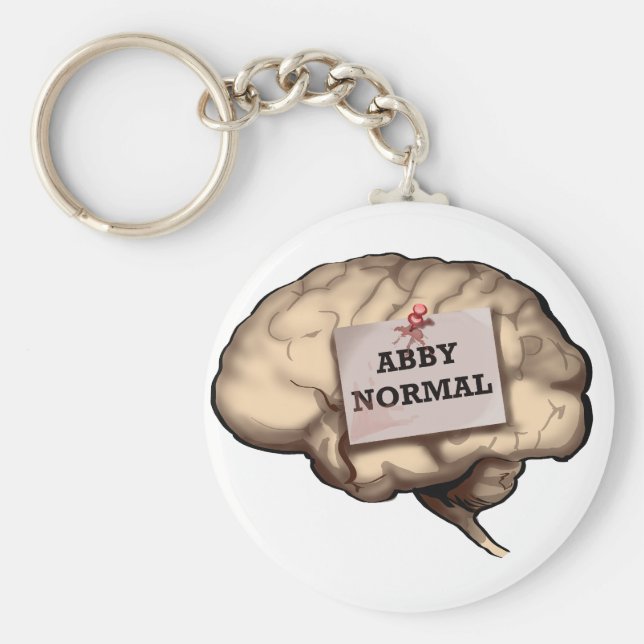 Chaveiro Abby Normal Brain Key Chain (Frente)