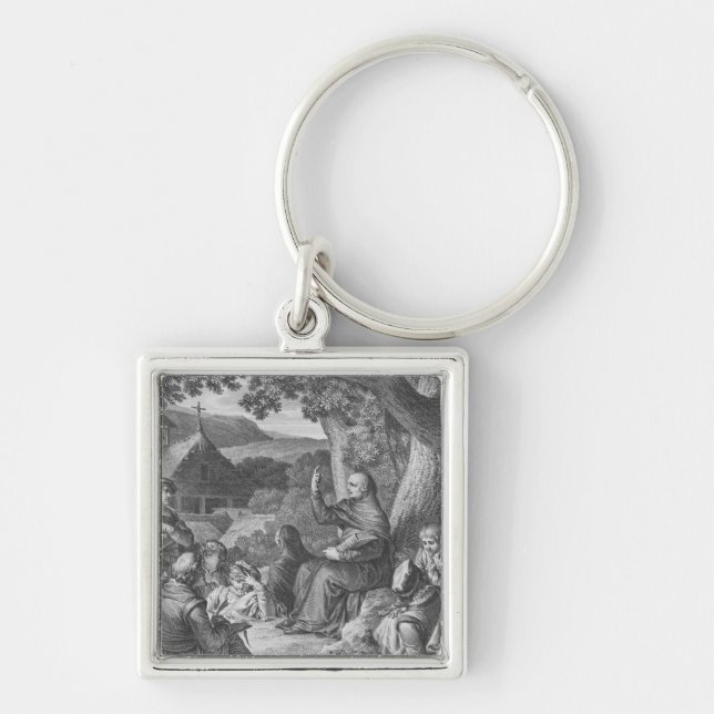 Chaveiro Abelard que fala no Champagne abandonado (Frente)