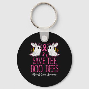 Chaveiro Abelhas Engraçadas Fantasmas Boo Cancer Sensibiliz