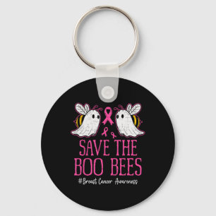 Chaveiro Abelhas Engraçadas Fantasmas Boo Cancer Sensibiliz