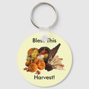Chaveiro Abençoada Colheita Colorida Cornucopia