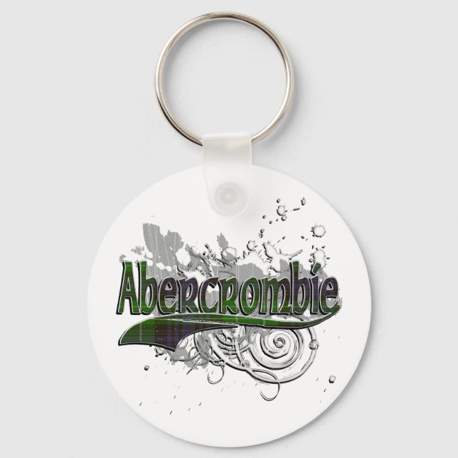 Chaveiro Abercrombie Tartan Grunge (Frente)