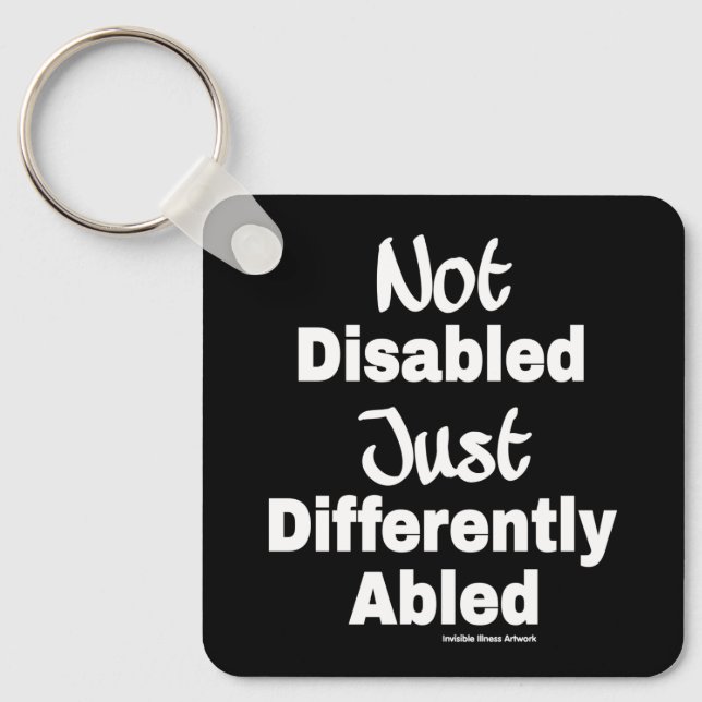 Chaveiro Abled Diferente (Frente)