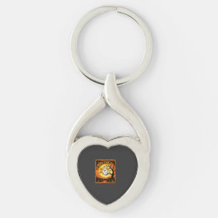 Chaveiro Abóbora Fantasma de Halloween Árvore Assombrada