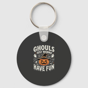 Chaveiro Aboboras de Halloween Divertidas para Gente Macabr