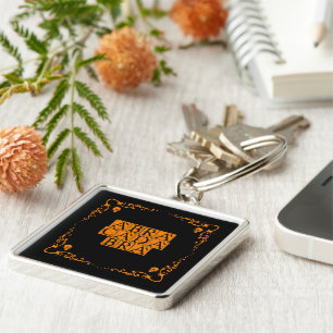 Chaveiro Abracadabra Magic Word Button Keychain