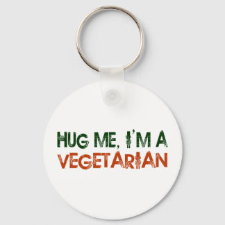 Chaveiro Abraçar-Me Sou Vegetariano
