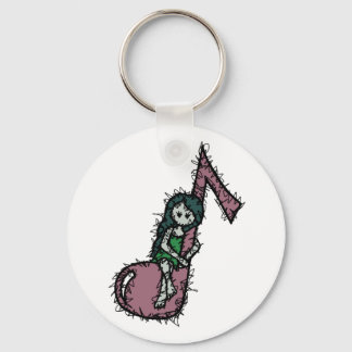 Chaveiro Abraçar o toque da chave de música