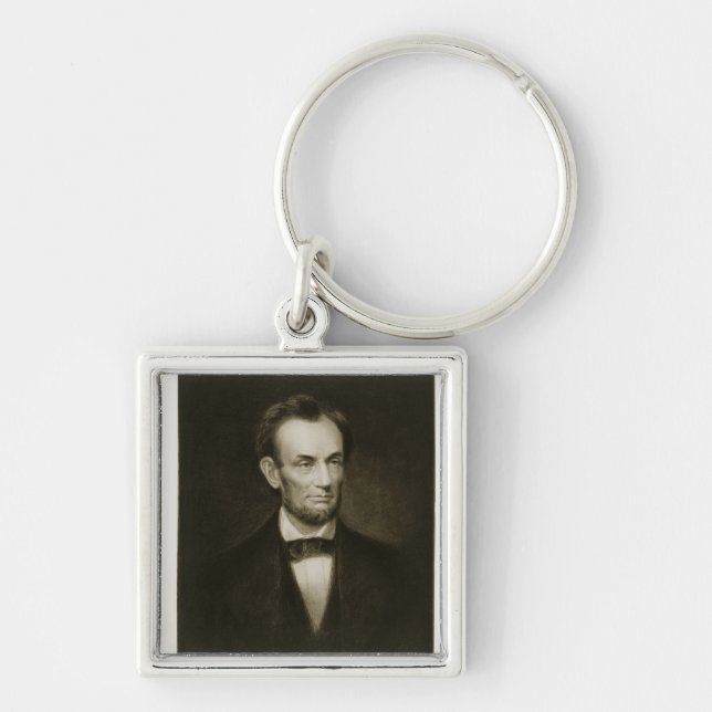 Chaveiro Abraham Lincoln, 16o presidente do Stat unido (Frente)