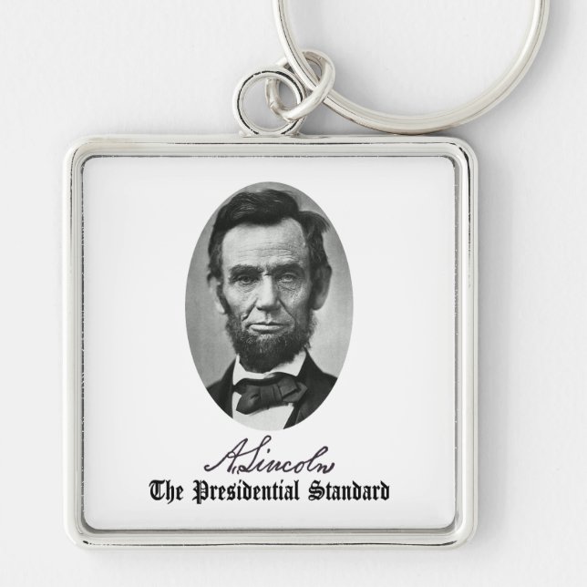 Chaveiro Abraham Lincoln, O Padrão Presidencial. (Frente)
