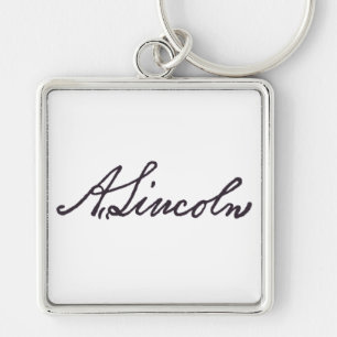 Chaveiro Abraham Lincoln Signature