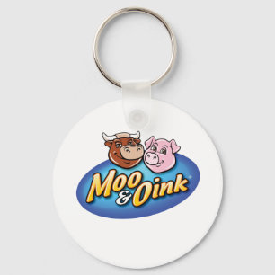 Chaveiro Abre de Garrafa Moo & Oink